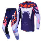 Alpinestars SuperTech DYNA MX Kit Deal (Light Violet/Deep Purple/Pink Fluo)