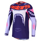 Alpinestars Supertech DYNA MX Jersey (Light Violet/Deep Purple/Pink Fluo)