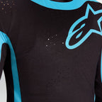 Alpinestars Supertech VESTA MX Jersey (Black/Turquoise)