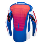Alpinestars Techstar MAVEN MX Jersey (White/Hot Coral/Blithe Blue)
