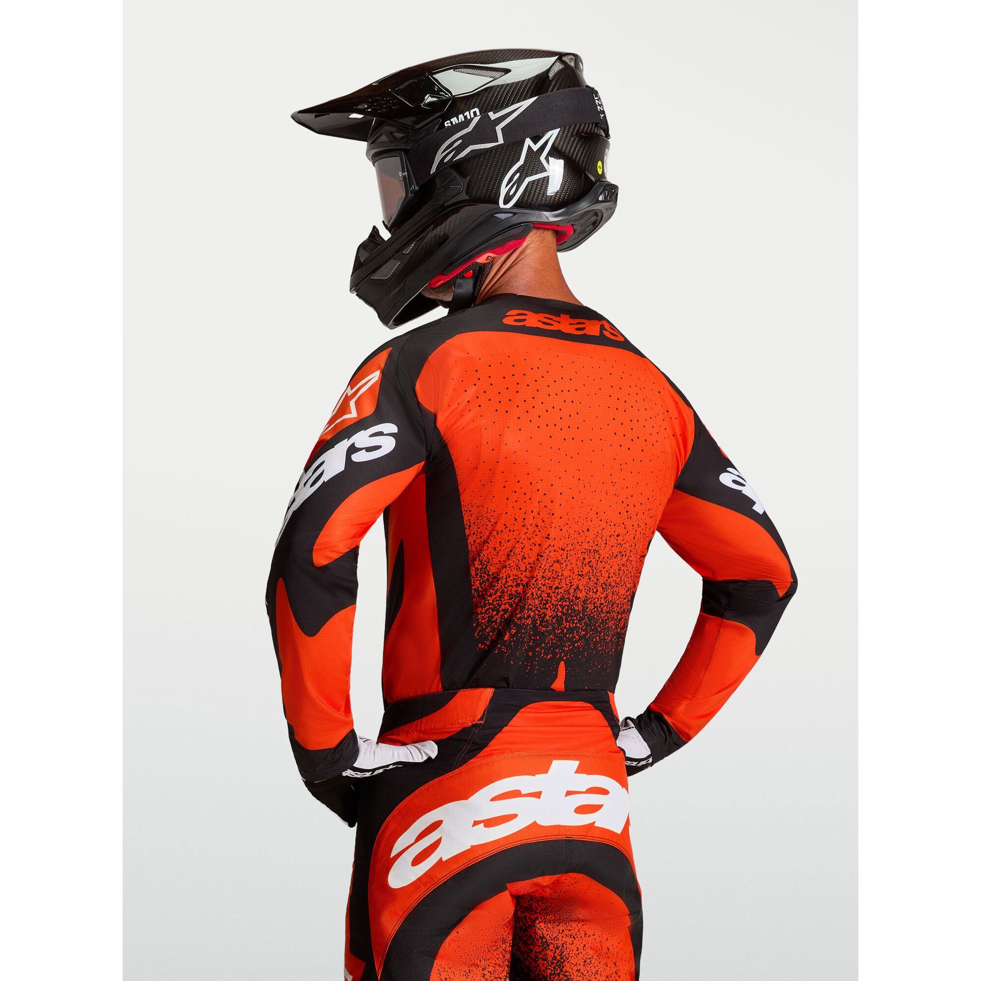 Alpinestars Techstar SWAN MX Kit Deal (Cardinal Red/Black/White)