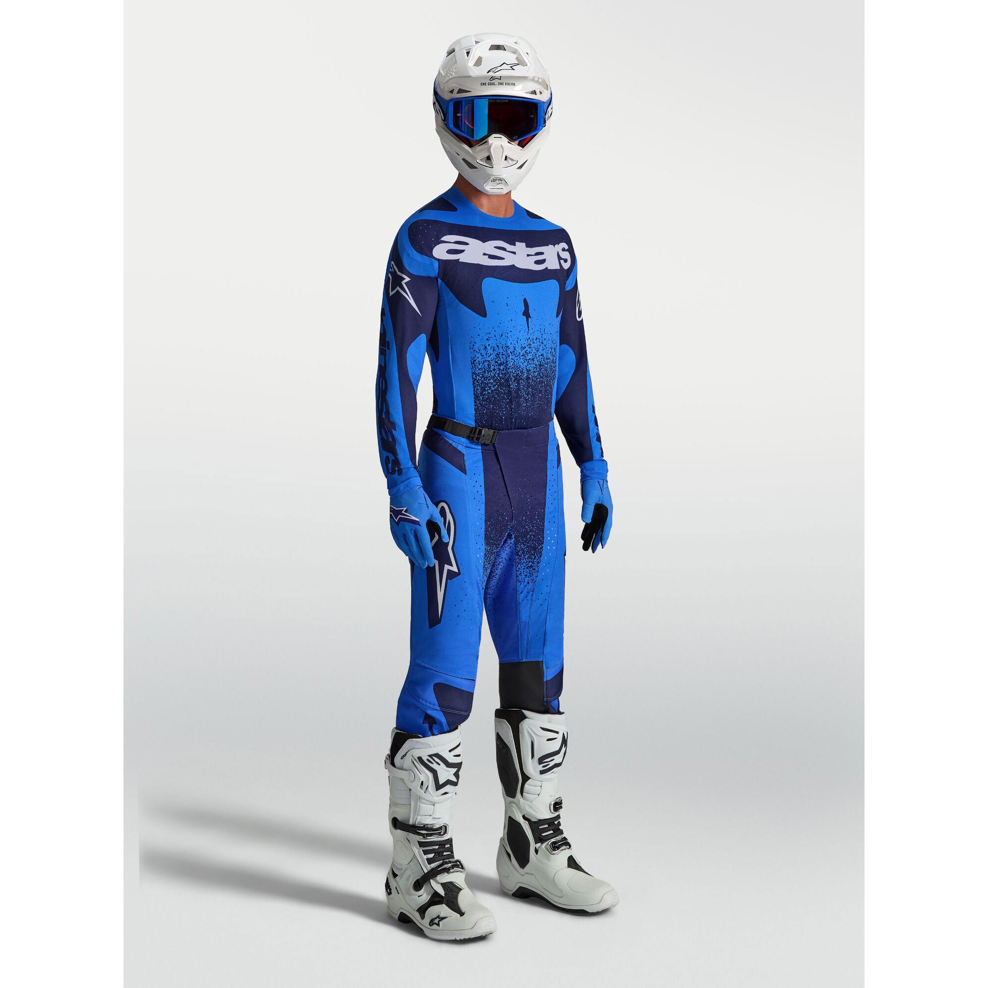 Alpinestars Techstar SWAN MX Kit Deal (UCLA Blue/Deep Blue)