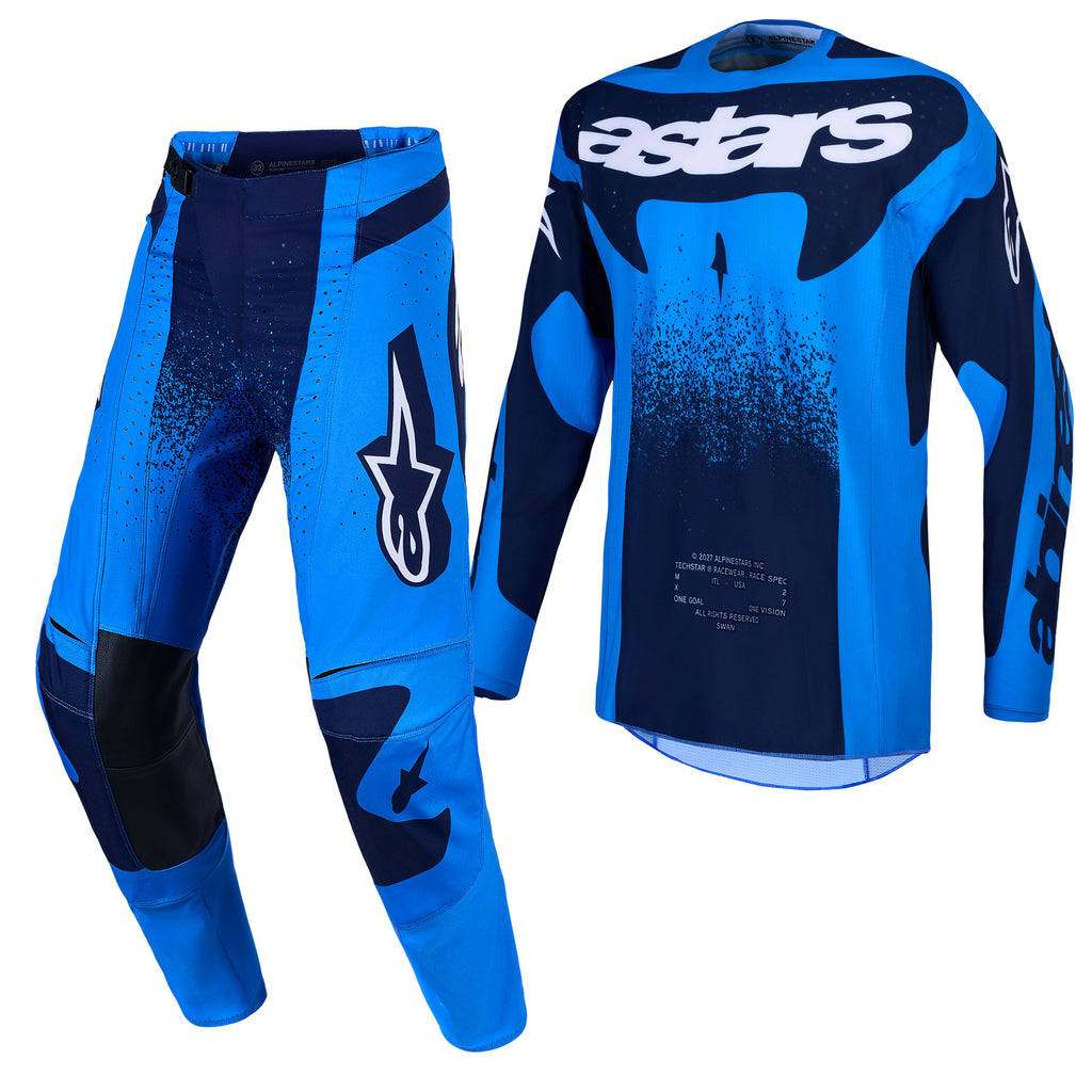 Alpinestars Techstar SWAN MX Kit Deal (UCLA Blue/Deep Blue)