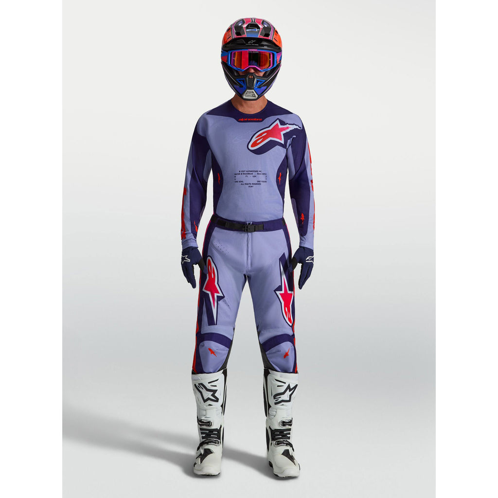 Alpinestars Racer AIR HUNT MX Kit Deal (Light Violet/Deep Purple/Pink Fluo)
