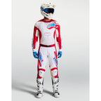 Alpinestars Racer HUNT MX Gear Set (White/Fire Red/Ucla Blue)