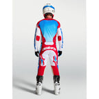 Alpinestars Racer HUNT MX Gear Set (White/Fire Red/Ucla Blue)