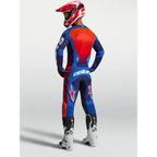 Alpinestars Racer HUNT MX Kit Deal (Strong Blue/Deep Blue/Fire Red)