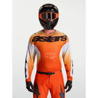 Alpinestars Racer AMBER MX Gear Set (Cardinal Red/Light Lilac/Black)