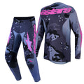 Alpinestars Racer LONE MX Kit Deal (Grey Camo/Purple)