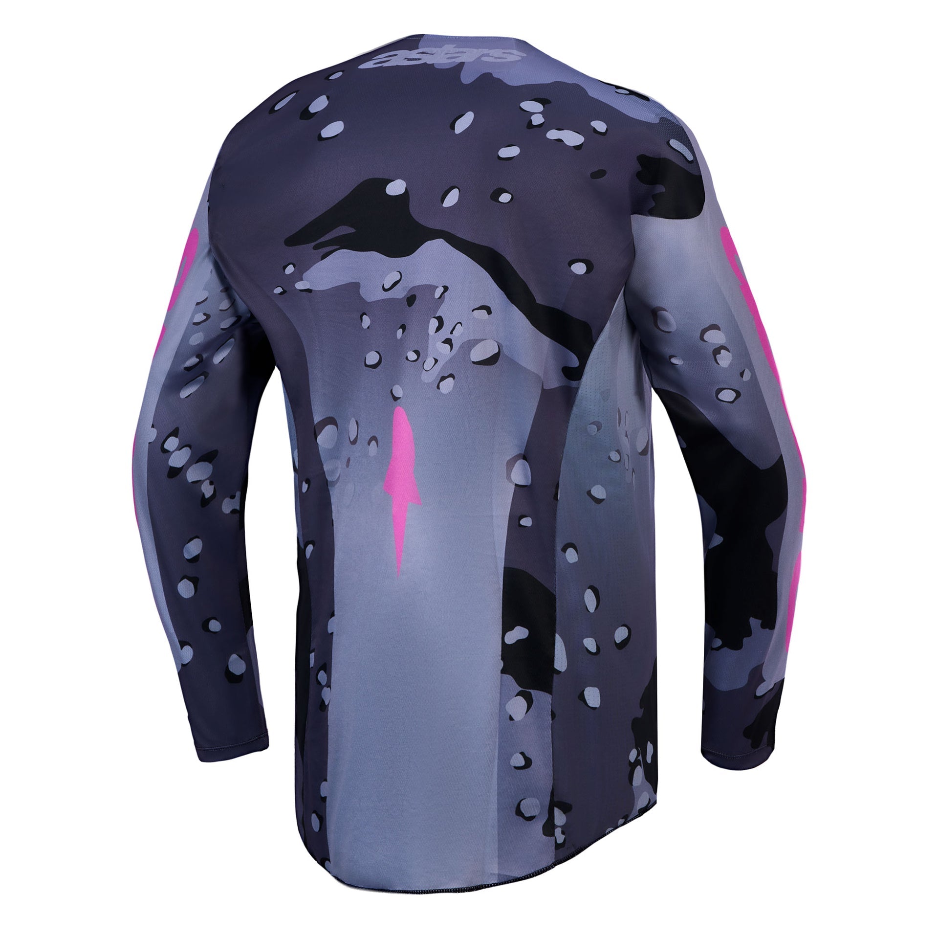 Alpinestars Racer LONE MX Jersey (Grey Camo/Purple)