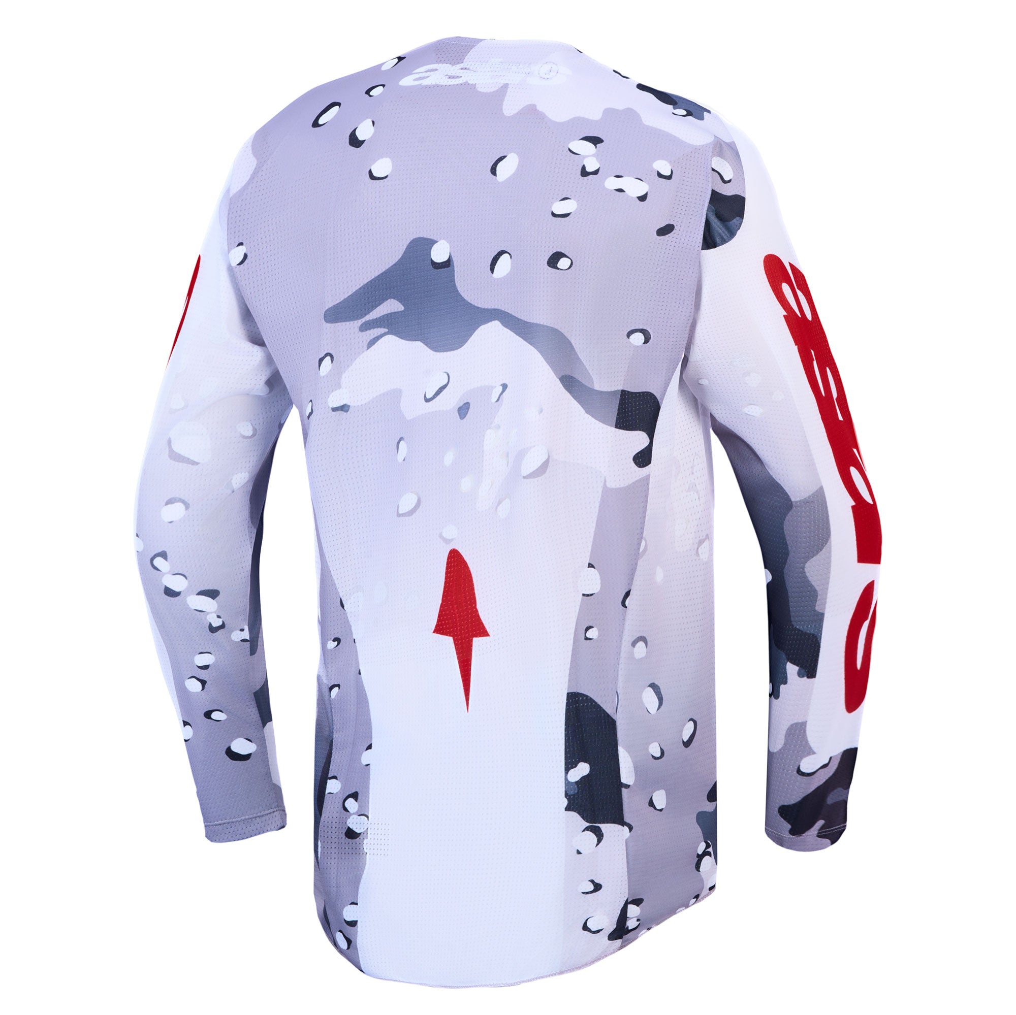 Alpinestars Racer AIR LONE MX Kit Deal (Grey Camo/White/Fire Red)