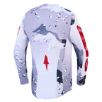 Alpinestars Racer AIR LONE MX Jersey (Grey Camo/White/Fire Red)
