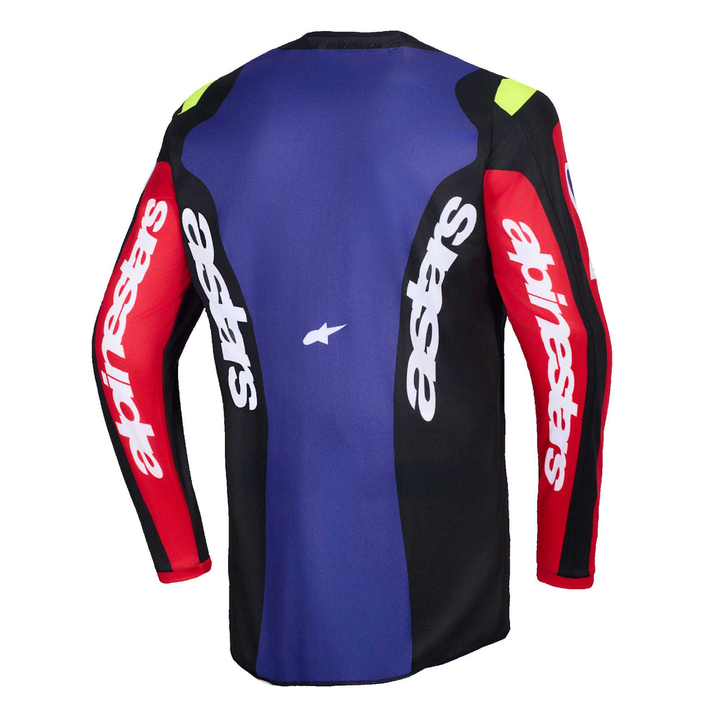 Alpinestars Fluid GRID MX Jersey (Red/Black/Purple)