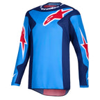 Alpinestars Fluid GRID MX Jersey (Blue/Red)