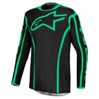 Alpinestars Fluid APEX V2 MX Gear Set (Black/Fluo Green)