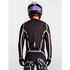 Alpinestars Fluid APEX V2 MX Jersey (Black/Silver)