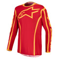 Alpinestars Fluid APEX V2 MX Jersey (Fire Red/Gold)