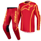 Alpinestars Fluid APEX V2 MX Gear Set (Fire Red/Gold)