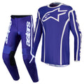 Alpinestars Fluid APEX V2 MX Gear Set (Deep Blue/White)