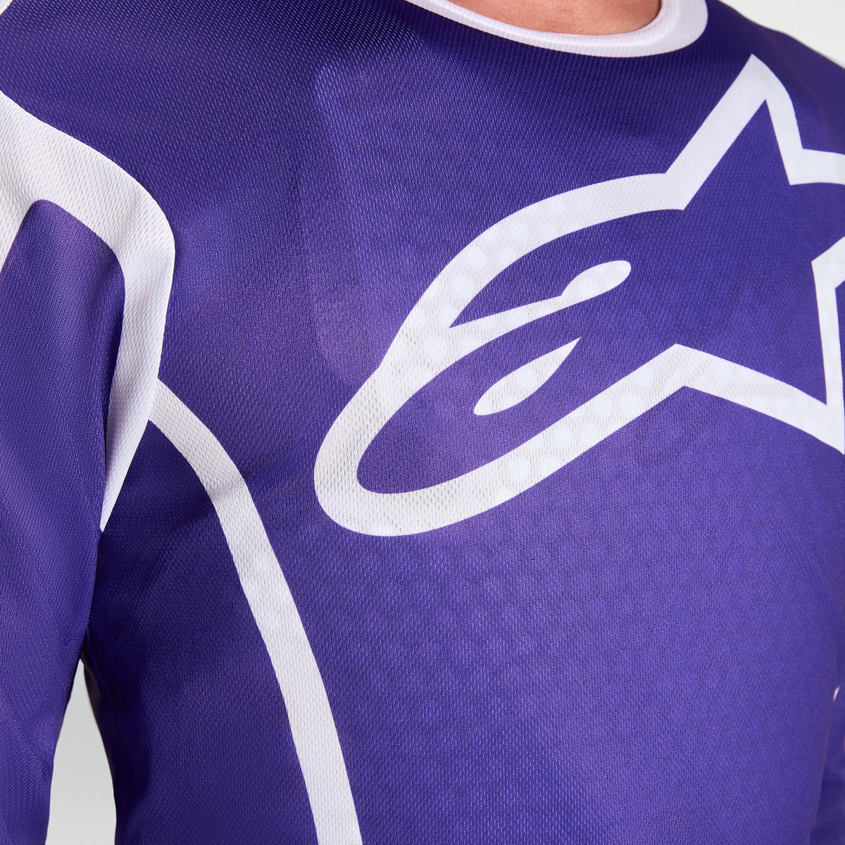 Alpinestars Fluid APEX V2 MX Jersey (Deep Blue/White)