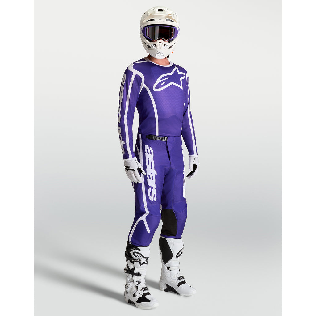 Alpinestars Fluid APEX V2 MX Gear Set (Deep Blue/White)