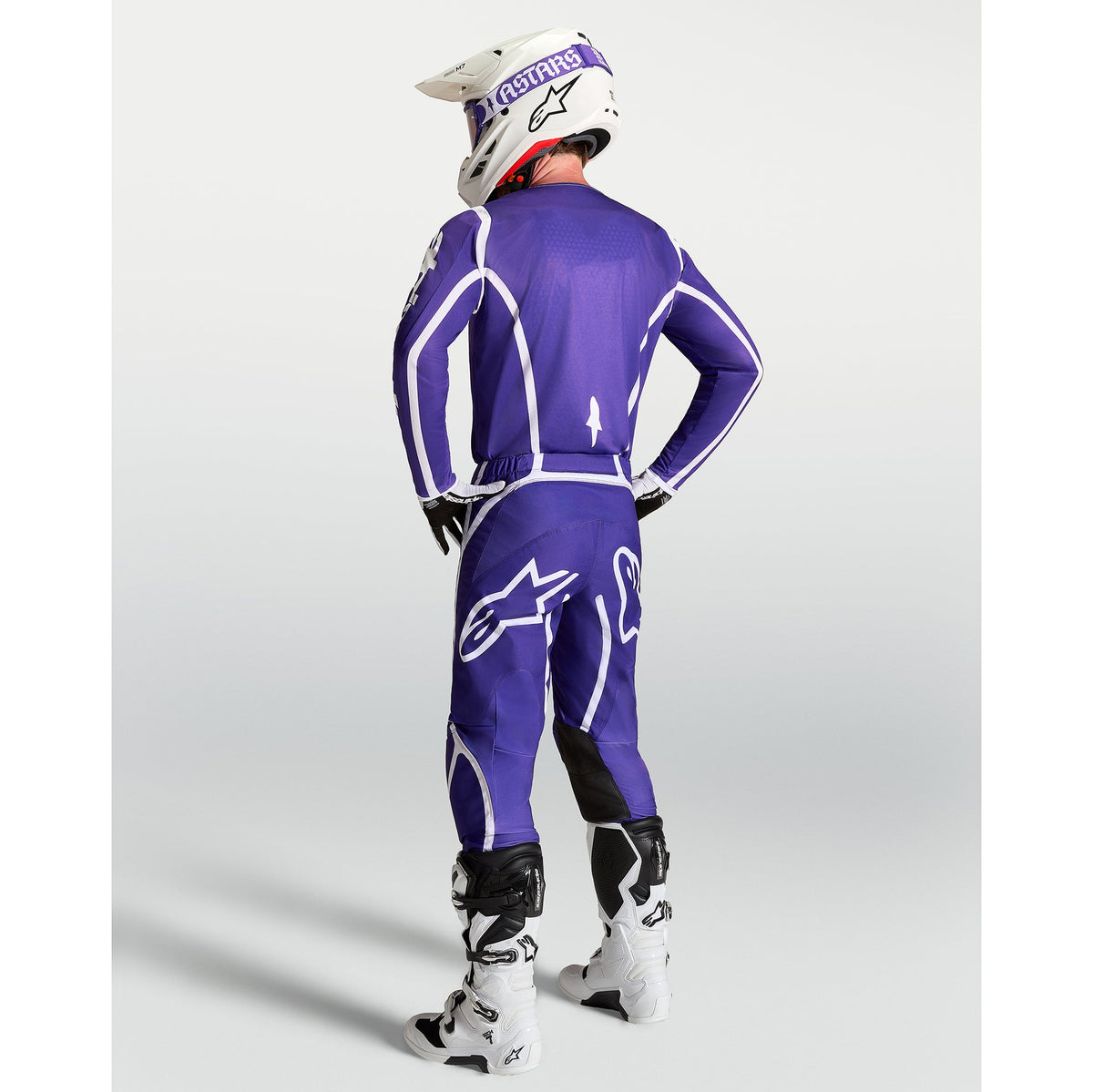 Alpinestars Fluid APEX V2 MX Pants (Deep Blue/White)