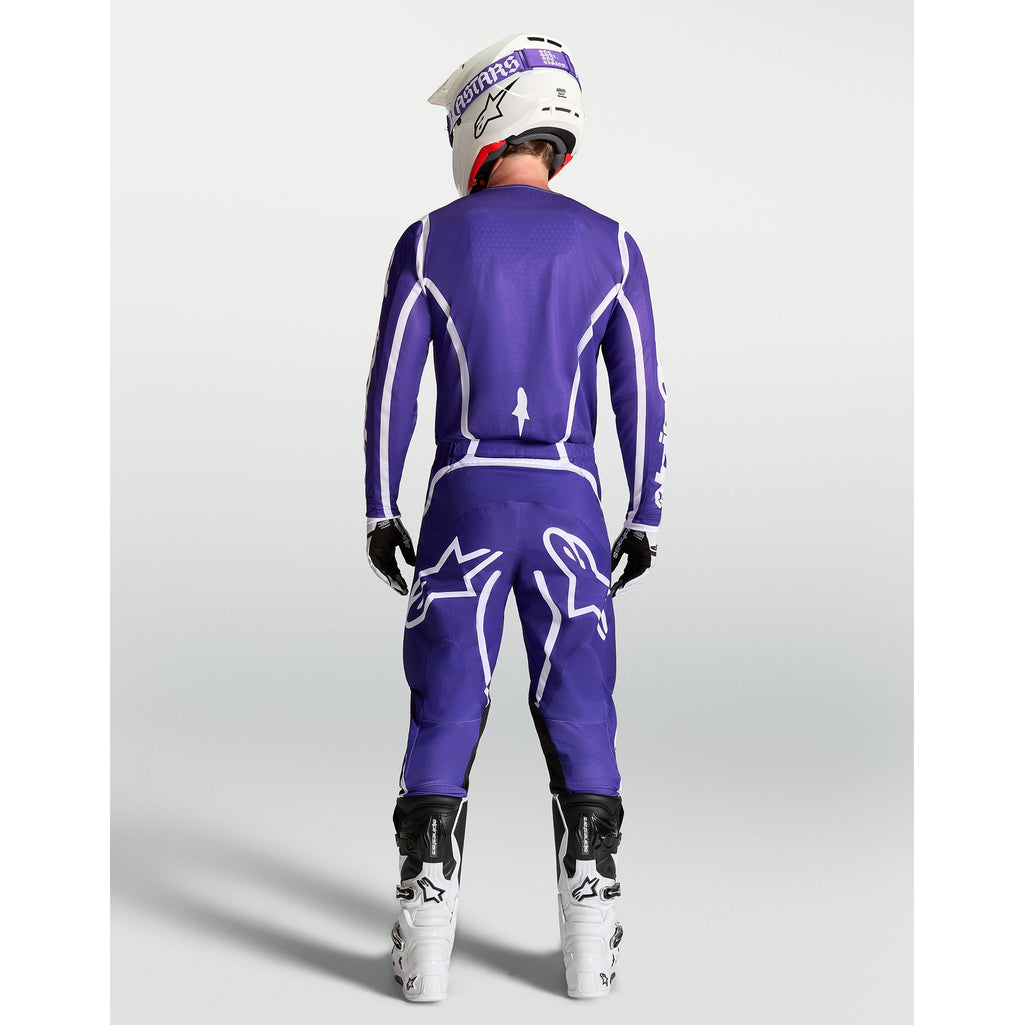 Alpinestars Fluid APEX V2 MX Pants (Deep Blue/White)