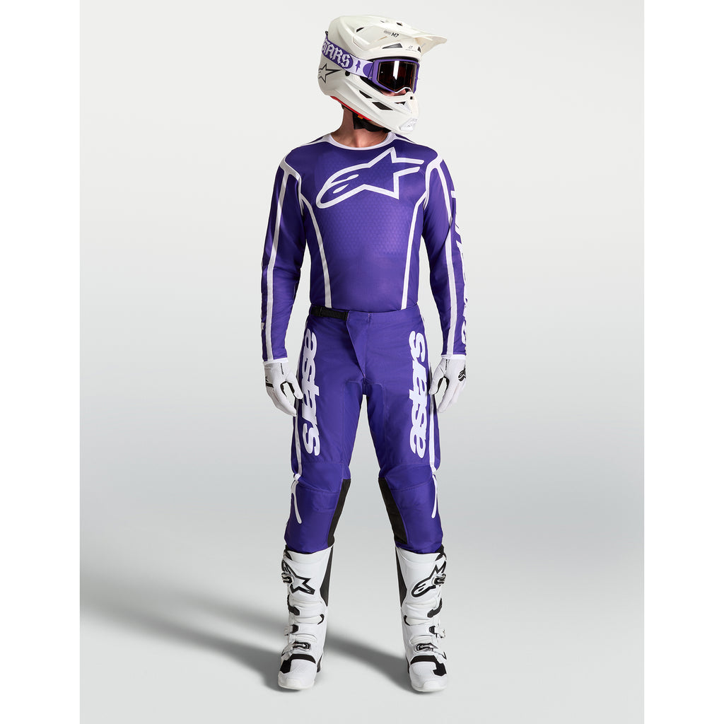 Alpinestars Fluid APEX V2 MX Gear Set (Deep Blue/White)