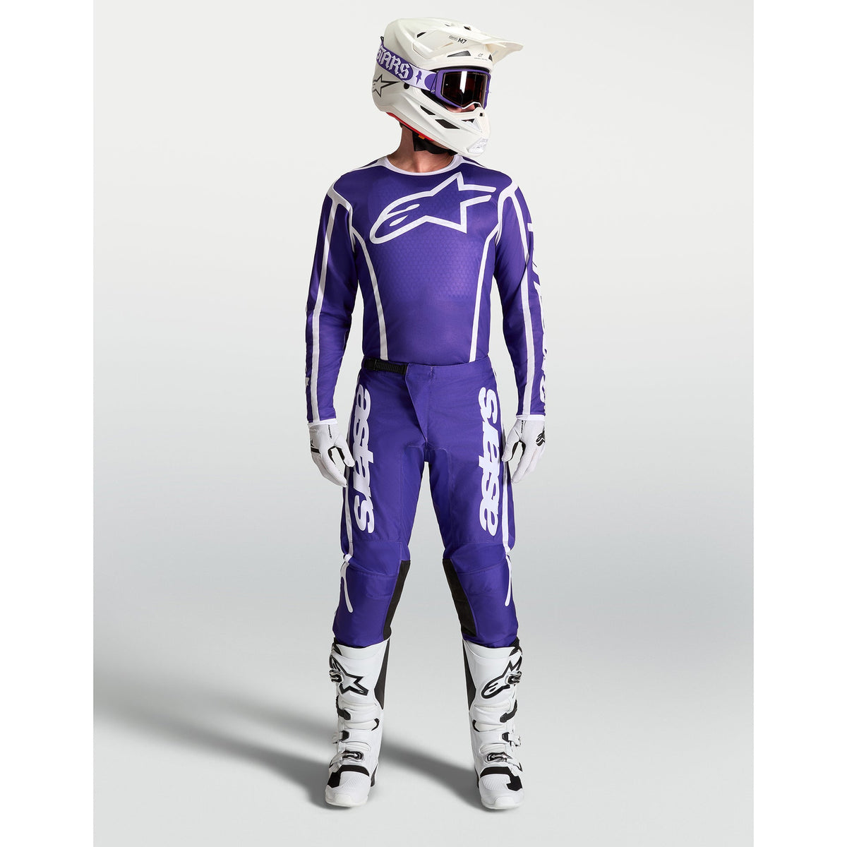 Alpinestars Fluid APEX V2 MX Pants (Deep Blue/White)