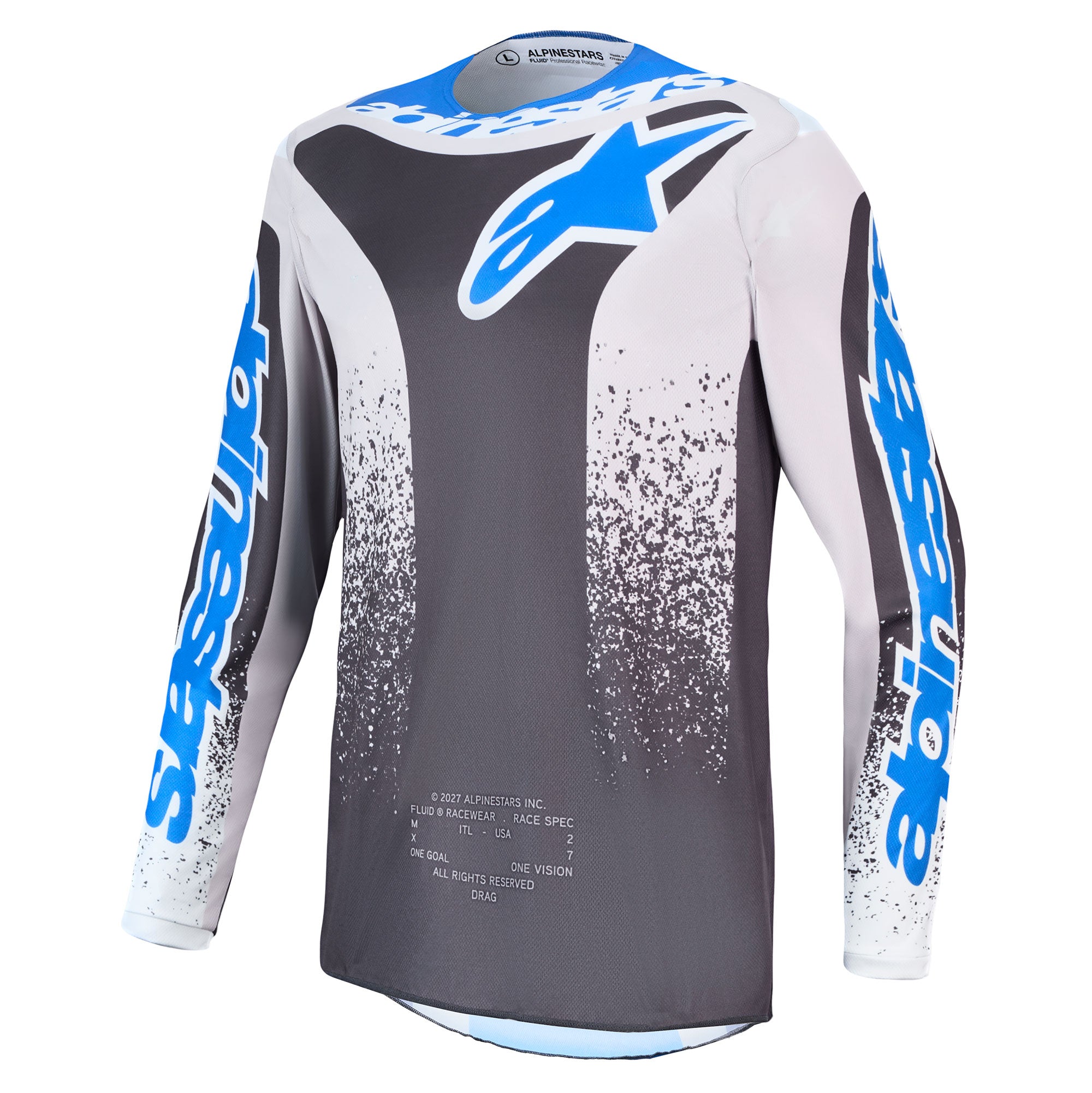 Alpinestars Fluid DRAG MX Kit Deal (Graystone/Light Lilac/UCLA Blue)