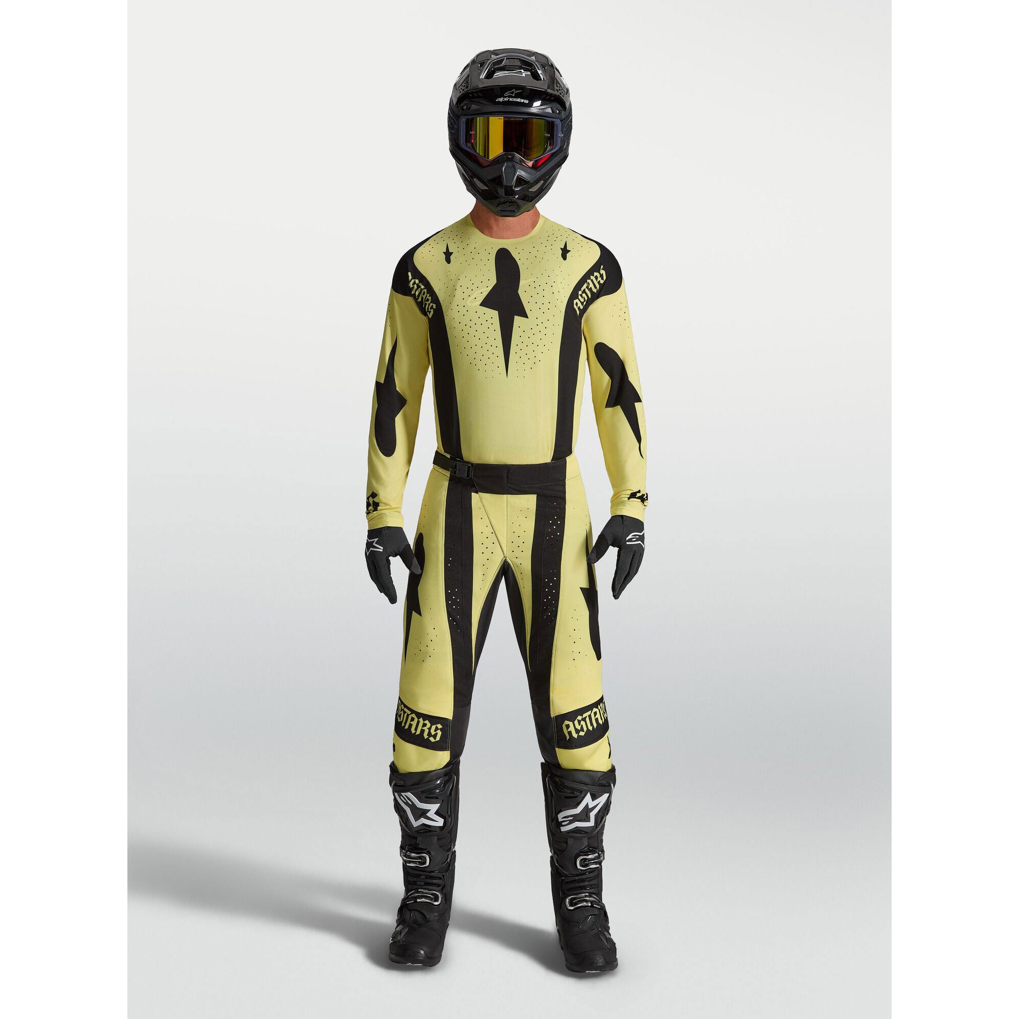 Alpinestars Techstar ATROX MX Kit Deal (Yellow/Black)