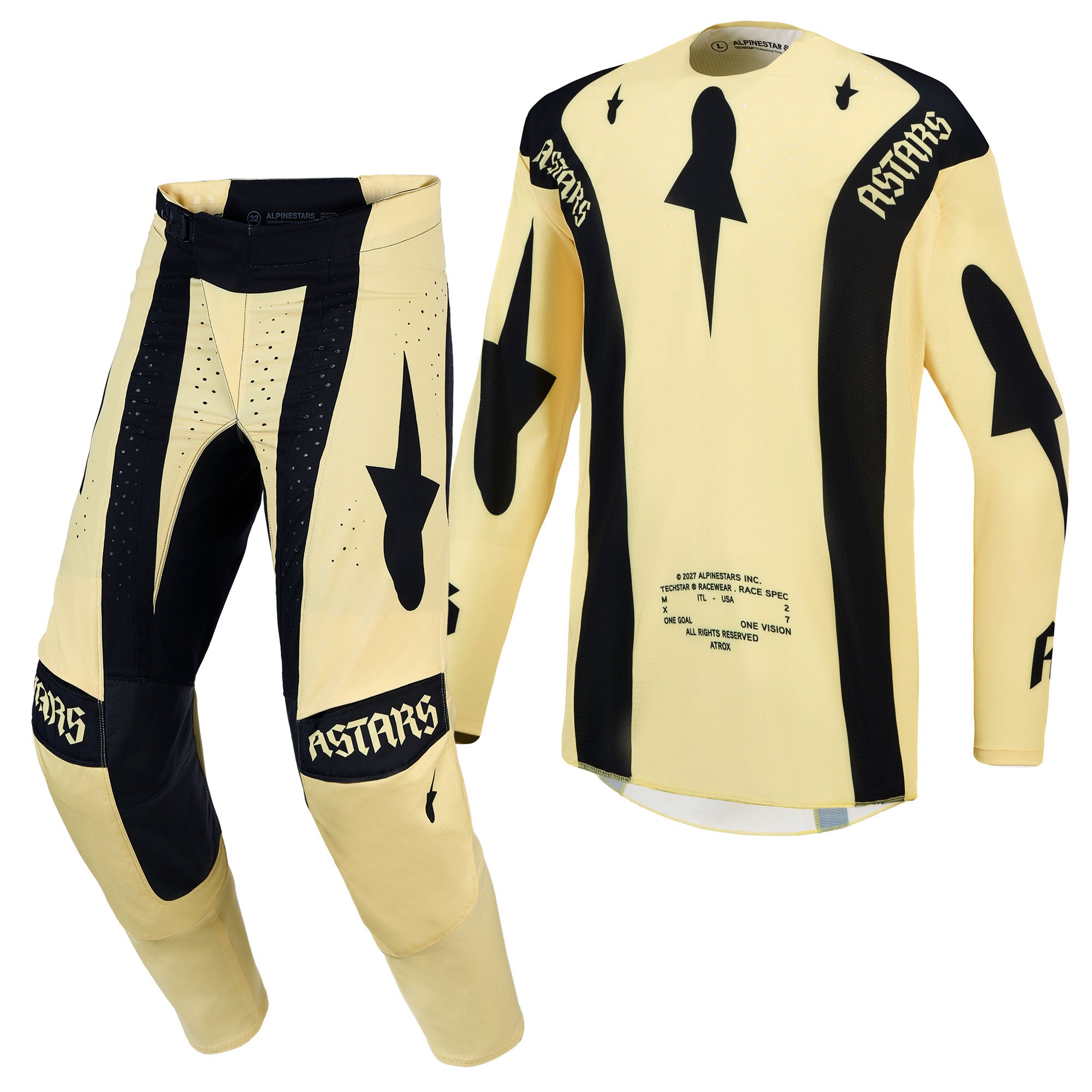 Alpinestars Techstar ATROX MX Kit Deal (Yellow/Black)