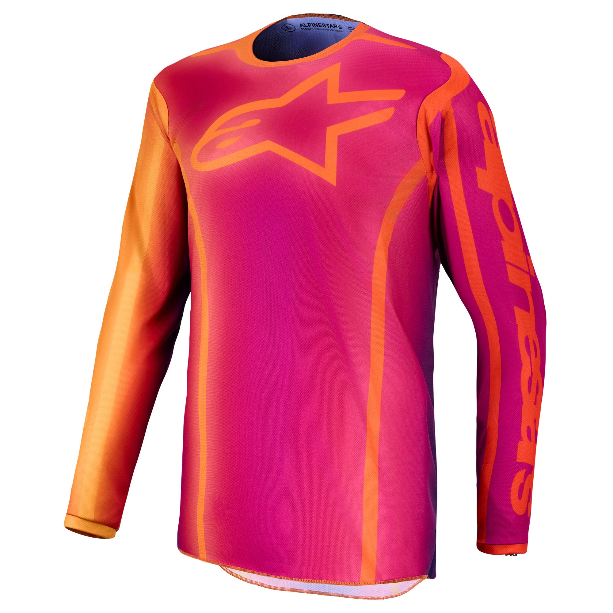 Alpinestars Fluid KEPLER MX Kit Deal (Dark Purple/Orange)