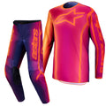 Alpinestars Fluid KEPLER MX Kit Deal (Dark Purple/Orange)