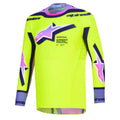Alpinestars (MX26) MX Jersey - SuperTech VISTA (Yellow/Purple/Black)