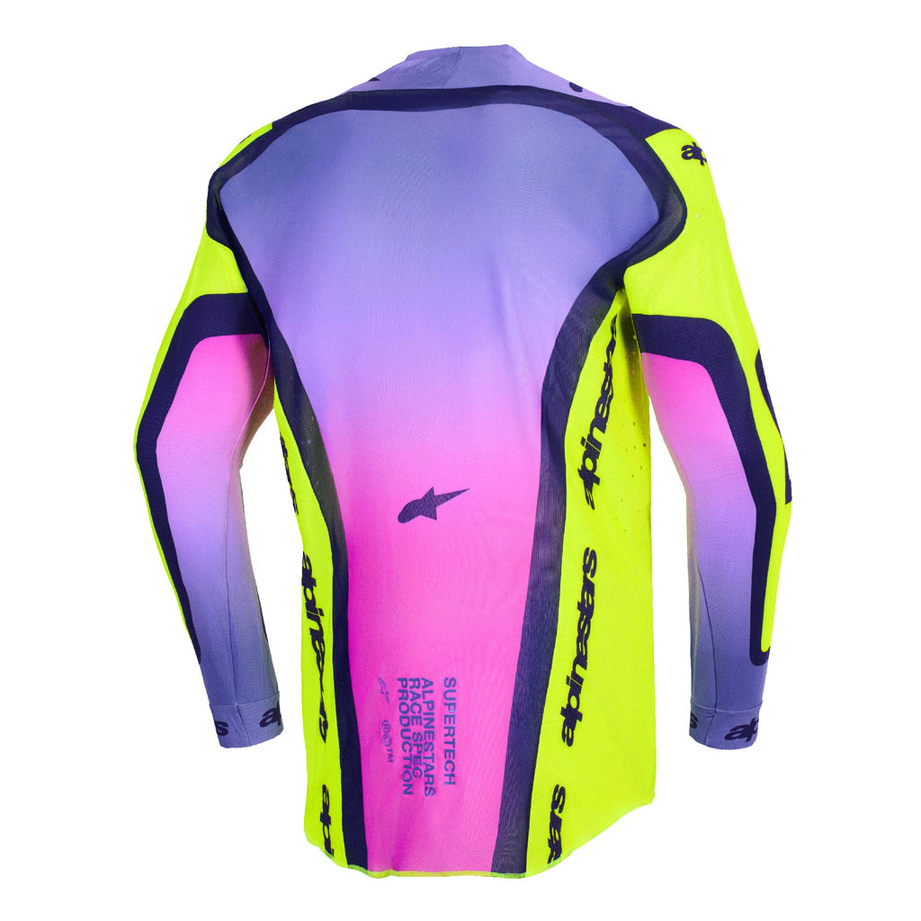 Alpinestars (MX26) MX Jersey - SuperTech VISTA (Yellow/Purple/Black)