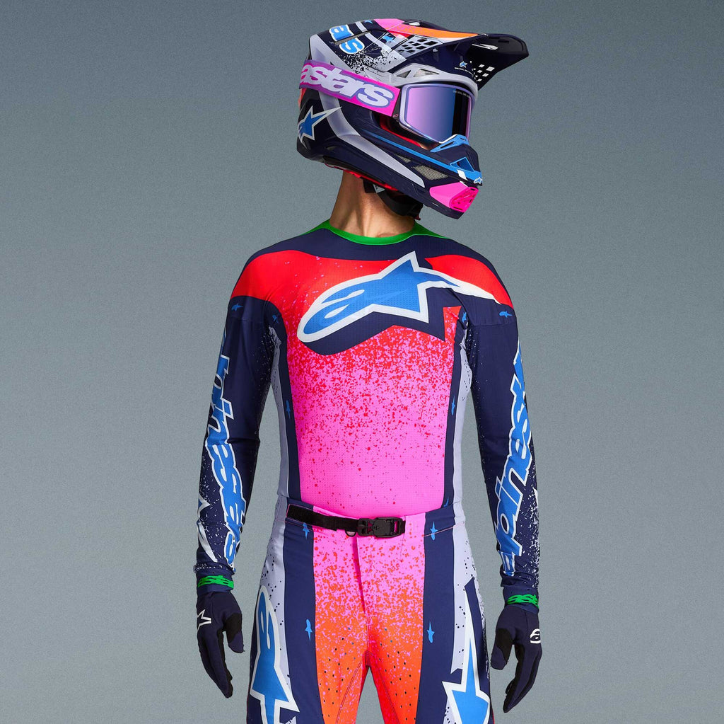 Alpinestars (Limited Edition) MX Jersey - SuperTech RECORDS (Multi)