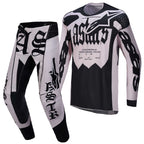 Alpinestars (Limited Edition) MX Jersey & Pant Kit Deal - Techstar WOLF DUST (Dune Black)
