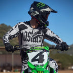 Alpinestars (Limited Edition) MX Jersey & Pant Kit Deal - Techstar WOLF DUST (Dune Black)