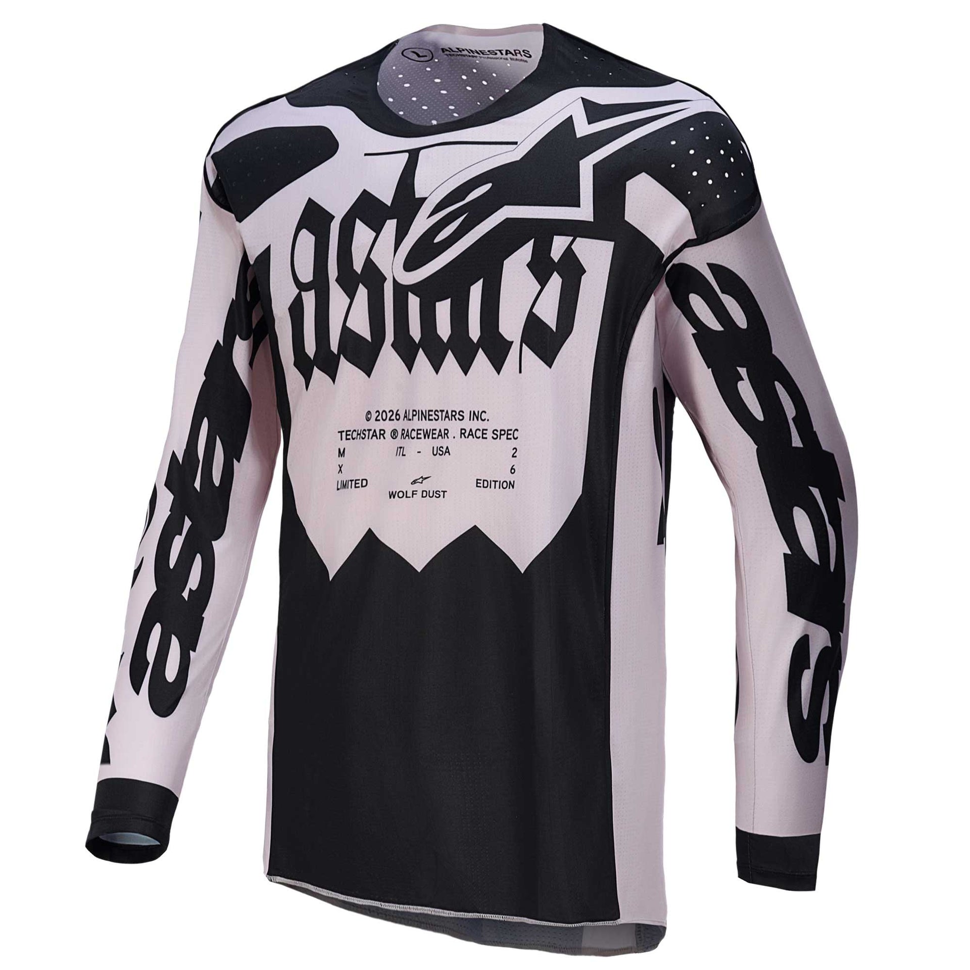 Alpinestars (Limited Edition) MX Jersey - Techstar WOLF DUST (Dune Black)
