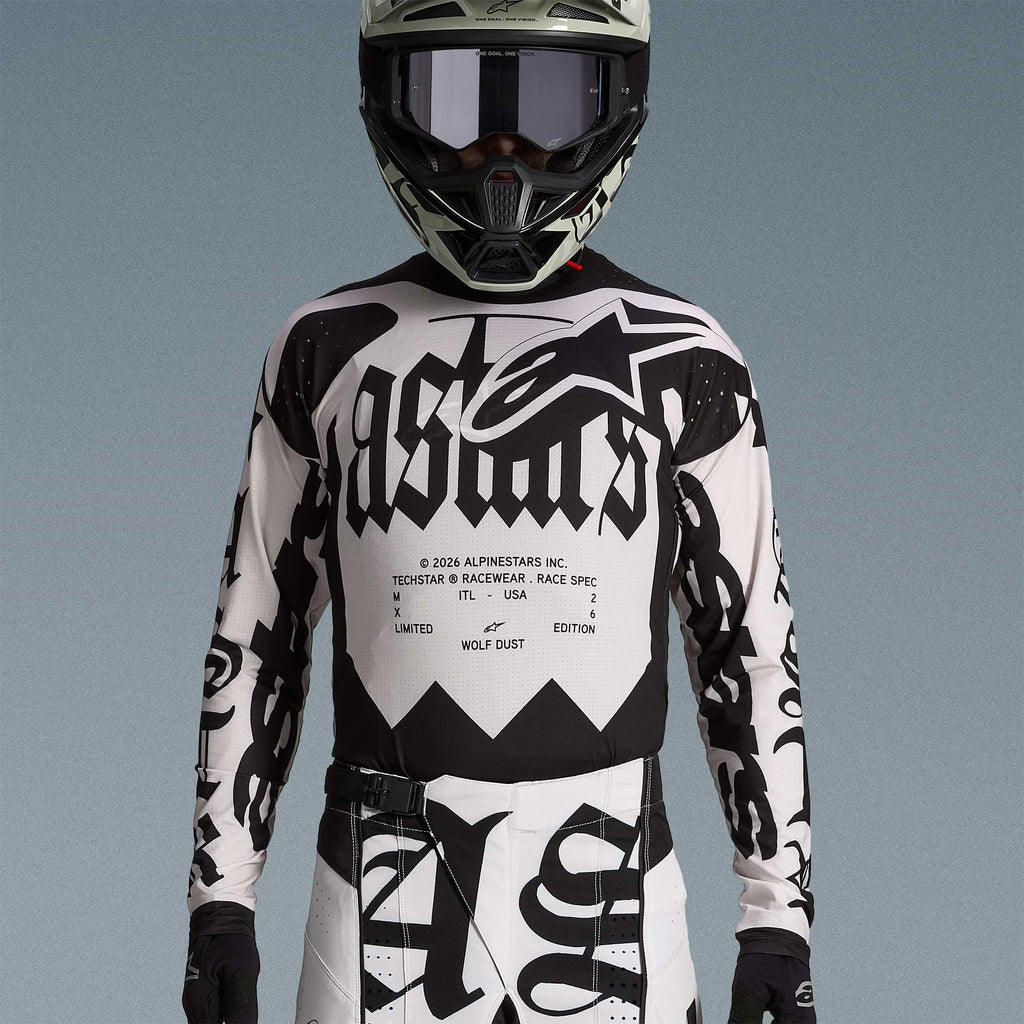 Alpinestars (Limited Edition) MX Jersey & Pant Kit Deal - Techstar WOLF DUST (Dune Black)