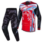 Alpinestars (Limited Edition) MX Jersey & Pant Kit Deal - TechStar BEAST (Pirate Black/Hot Orange)