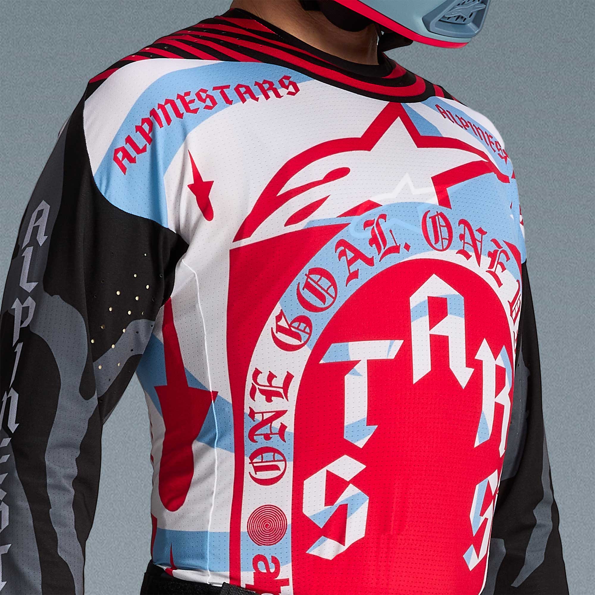 Alpinestars (Limited Edition) MX Jersey & Pant Kit Deal - TechStar BEAST (Pirate Black/Hot Orange)