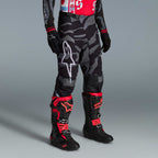 Alpinestars (Limited Edition) MX Jersey & Pant Kit Deal - TechStar BEAST (Pirate Black/Hot Orange)