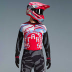 Alpinestars (Limited Edition) MX Jersey - Techstar BEAST (Pirate Black/Hot Orange))