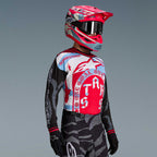 Alpinestars (Limited Edition) MX Jersey - Techstar BEAST (Pirate Black/Hot Orange))