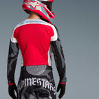 Alpinestars (Limited Edition) MX Jersey & Pant Kit Deal - TechStar BEAST (Pirate Black/Hot Orange)