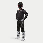 Alpinestars Fluid Graphite MX Kit Deal (Black/Silver)