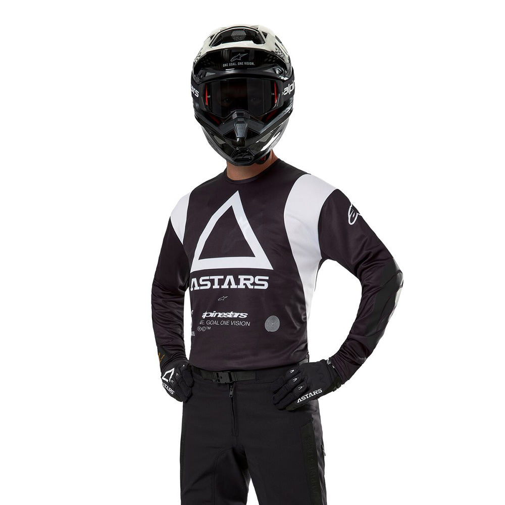 Alpinestars ENDURO Jersey & Pant Kit Deal TECHDURA (Black)
