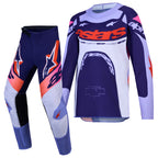 Alpinestars Youth Supertech DYNA MX Kit Deal (Light Violet/Deep Purple/Pink Fluo)